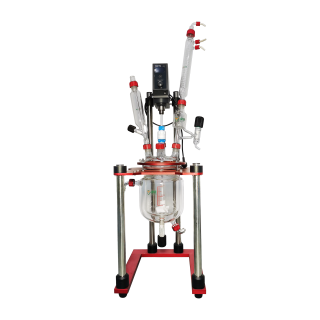 新型螺紋磨口-雙層玻璃反應(yīng)釜1L、2L、3L、5L