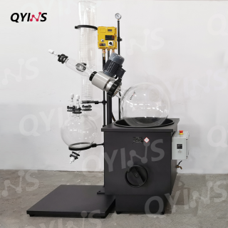特氟龍高真空防爆手動(dòng)旋轉(zhuǎn)蒸發(fā)儀10L、50L、100L