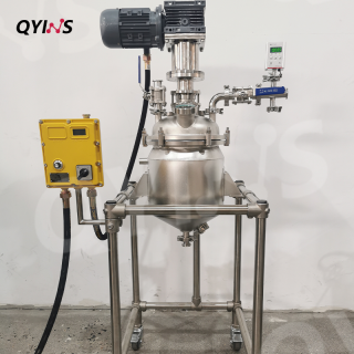 磁力密封高減速比不銹鋼反應(yīng)釜10L、20L、50L