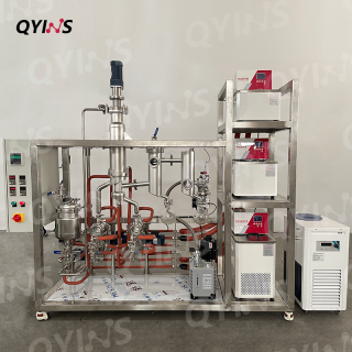 0.1平方不銹鋼分子蒸餾 熱敏性強(qiáng)易氧化產(chǎn)品提純