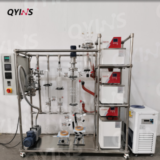 高真空度/精準(zhǔn)控溫 0.1平方玻璃分子蒸餾