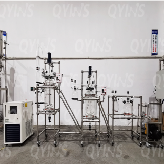 組合雙層玻璃反應(yīng)釜20L、30L、50L