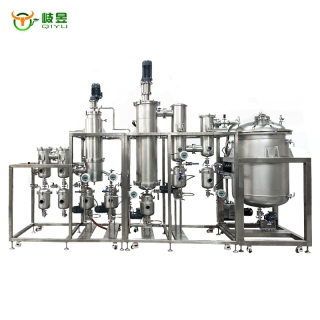 不銹鋼分子蒸餾+薄膜蒸發(fā)器