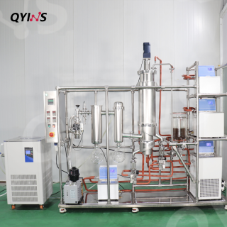  0.35平方不銹鋼分子蒸餾設備 CBD純化分離提純
